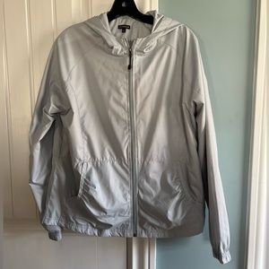 Women’s Hannah Light Gray Rain Jacket L